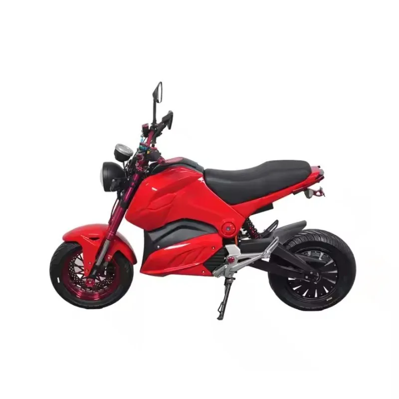 Zuimi High-end Customized 1000W Double Disc Electric Scooter Factory Supply Vintage Style Adult Electric Motorcycle 72V Voltag