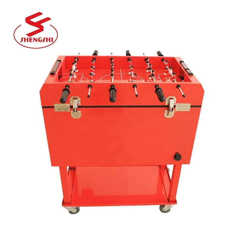 OEM Portable best prices foosball table with cooler box