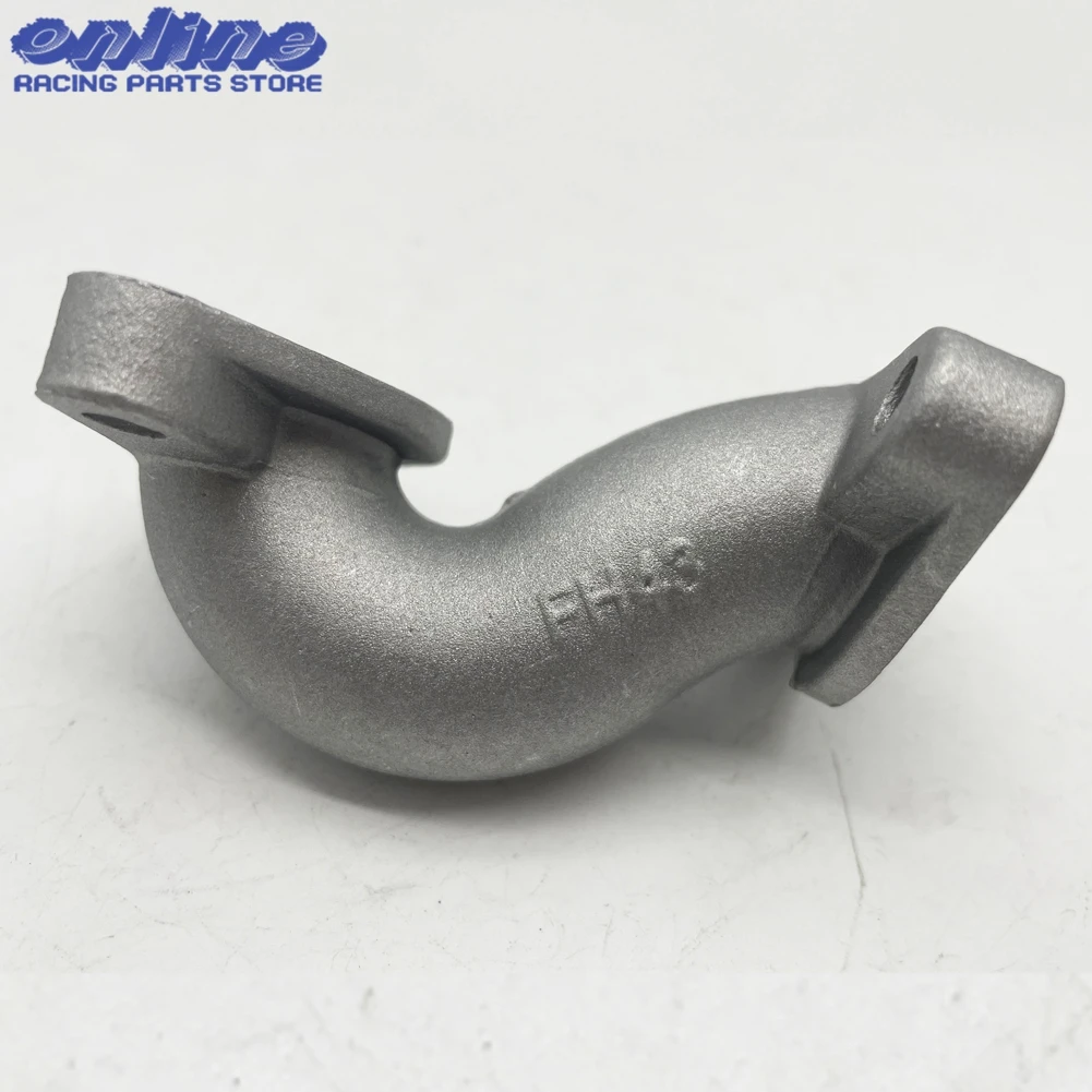 20mm Carburetor Intake Manifold Pipe Aluminum Intake Manifold Pipe FH43 For ZS125 ATV Dirt Bike Go Kart Universal Motorcycles