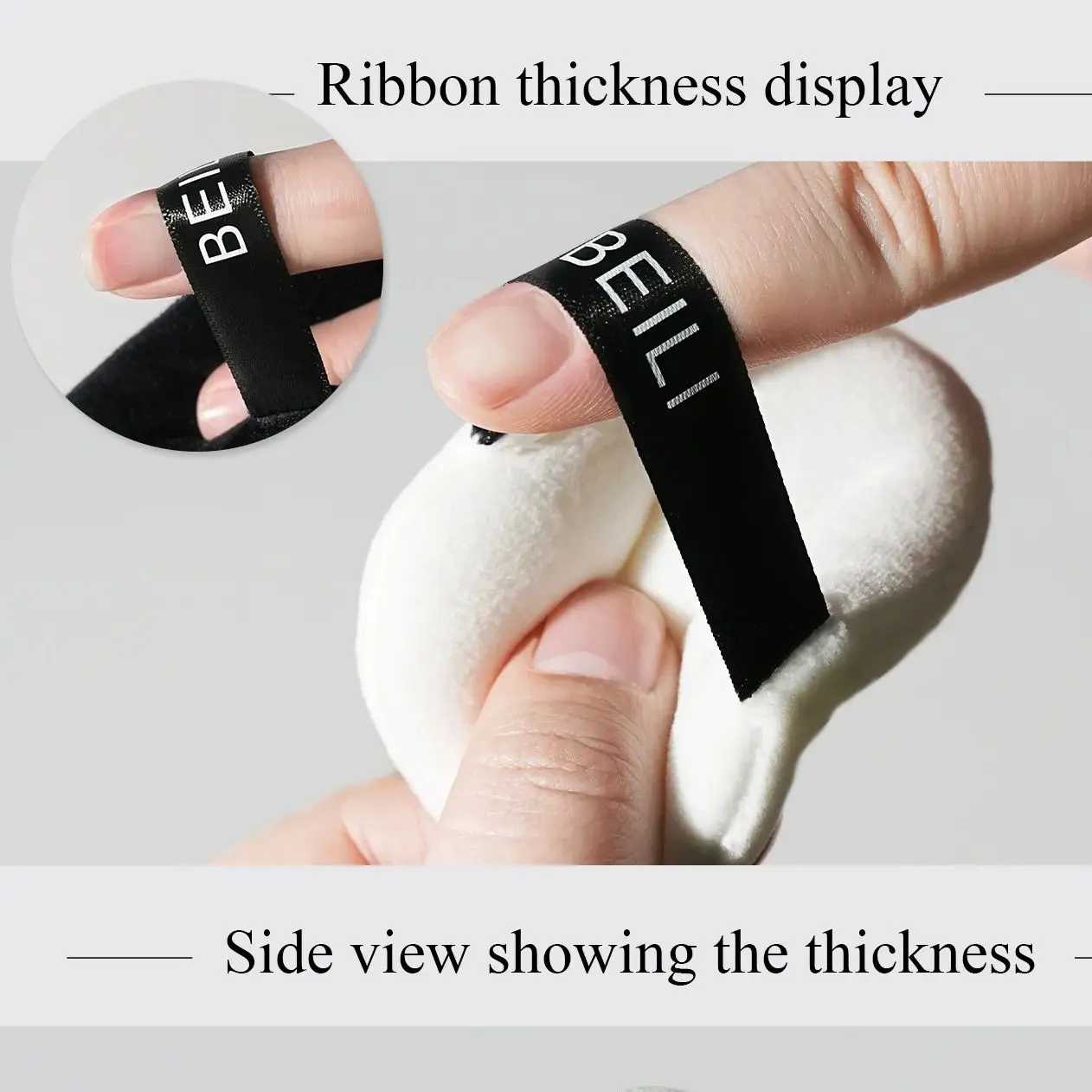 4piece Powder Puff Face Soft Triangle Makeup Puff Velour Makeup Sponge Stocking Stuffers for Loose Powder