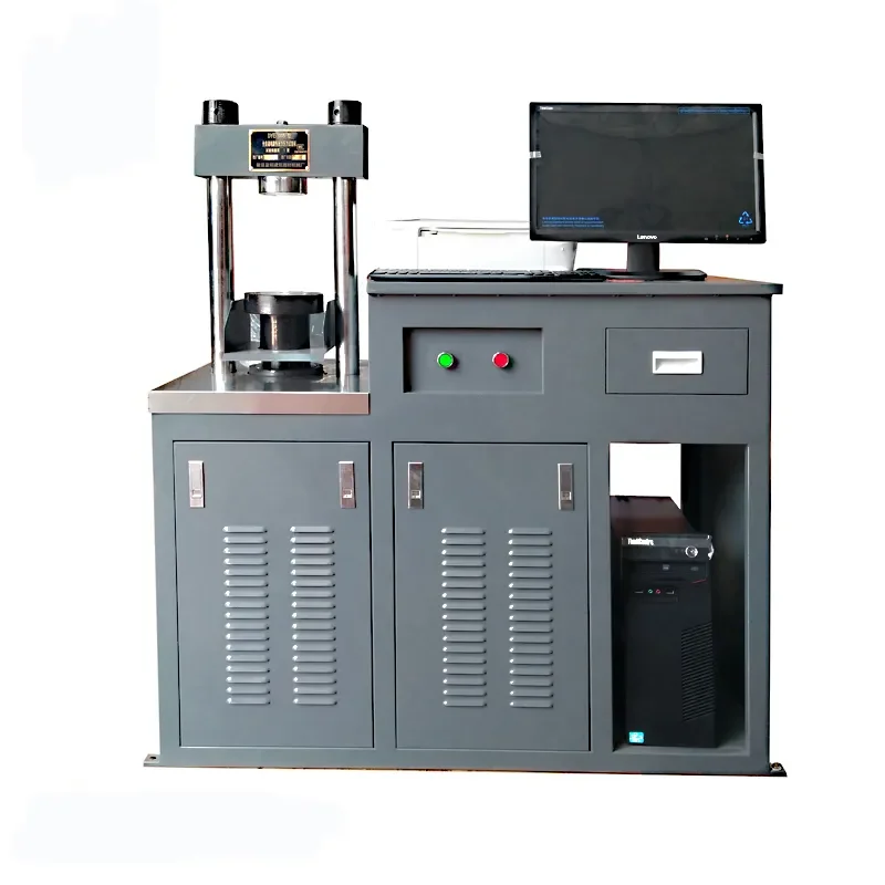 300KN Concrete Cube And Concrete Blocks Computer Control Compression Testing Machine