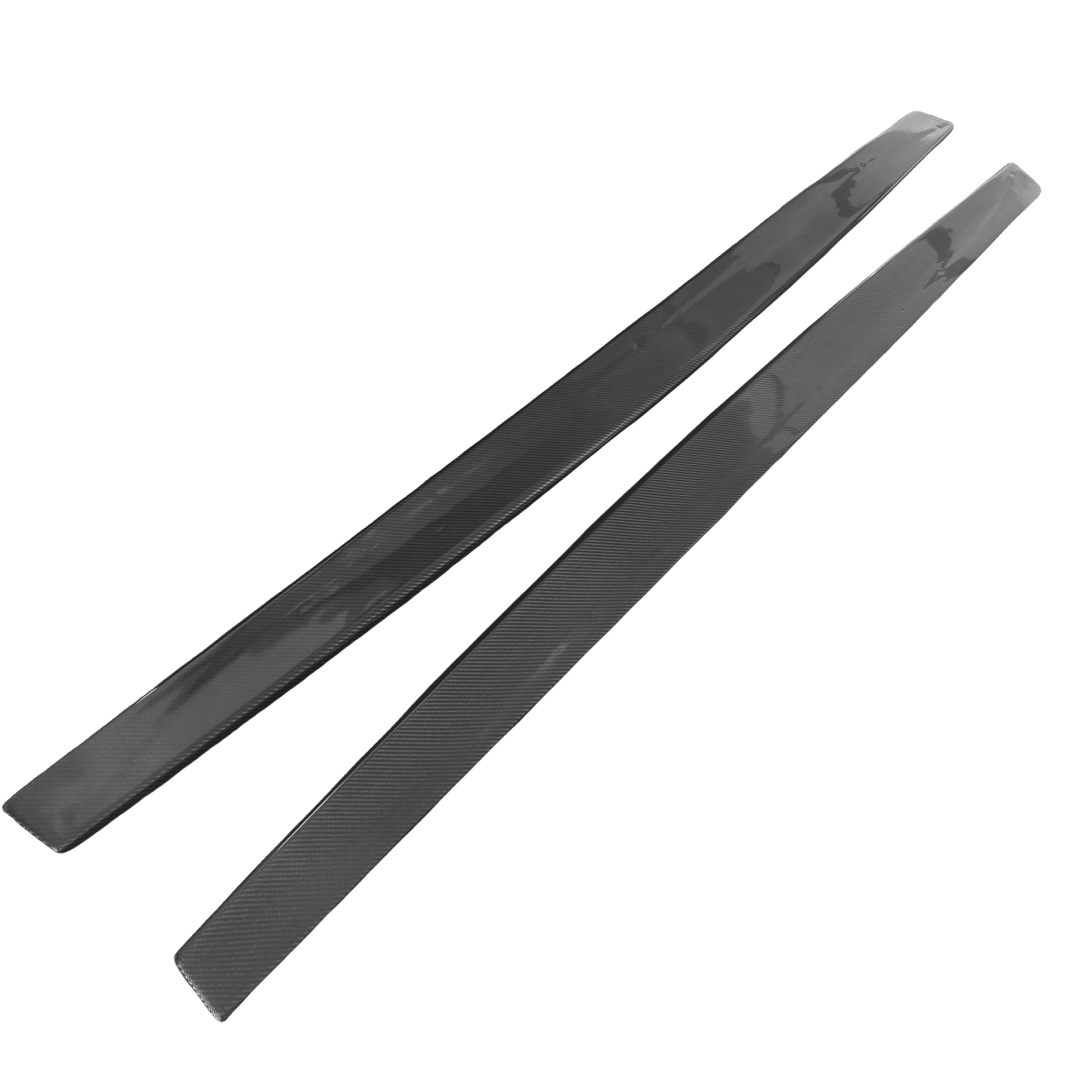 تنورة جانبية بنمط MP من ألياف الكربون لجزء السيارات من شفة المصد الجانبية F32 F33 F36