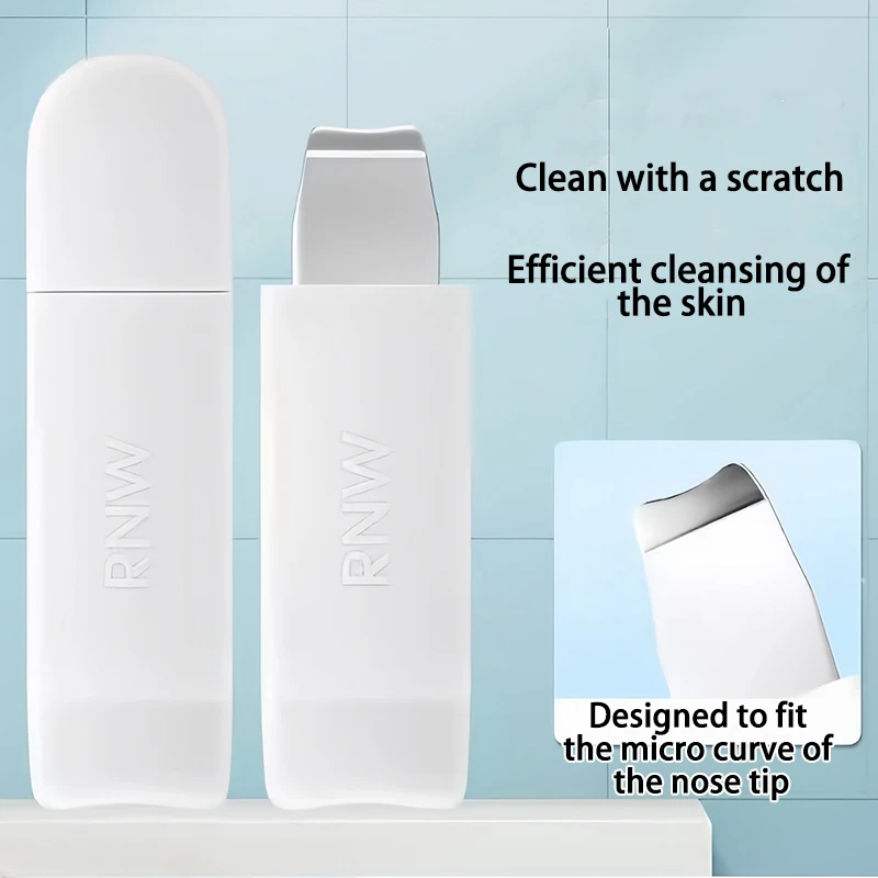 Herramienta de eliminación de espinillas faciales de doble cabeza, limpieza profunda de la nariz, elimina el acné, espátula Facial de mano, herramienta de belleza para el cuidado de la piel