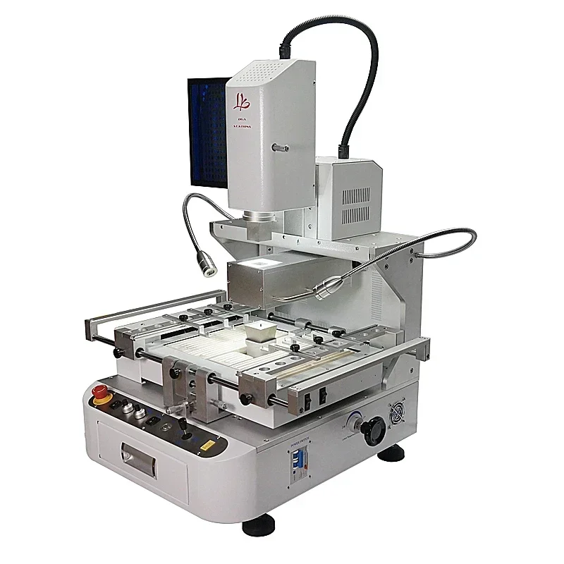 LYBGA R890A Automatic Align Hot Air BGA Rework Station X‑CCD HD Touch Screen Laptop Motherboard IC Repair Desoldering Machine