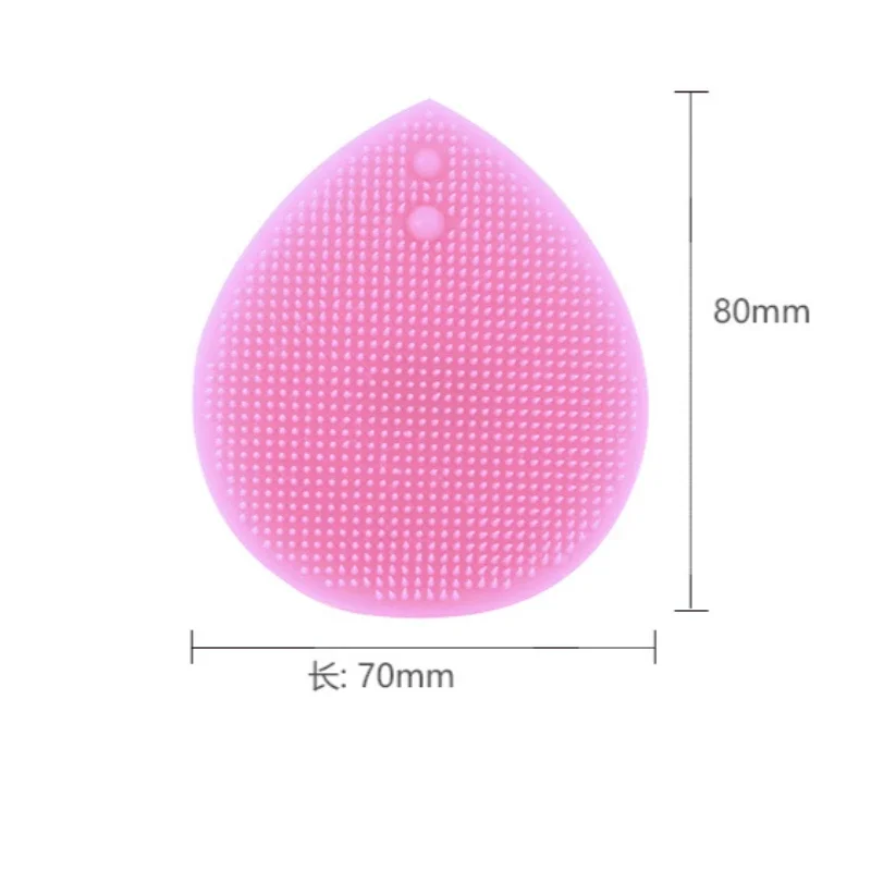 Silicone Face Cleansing Brush Facial Deep Pore Skin Care Scrub Cleanser Tool New Mini Beauty Soft Deep Cleaning Exfoliator