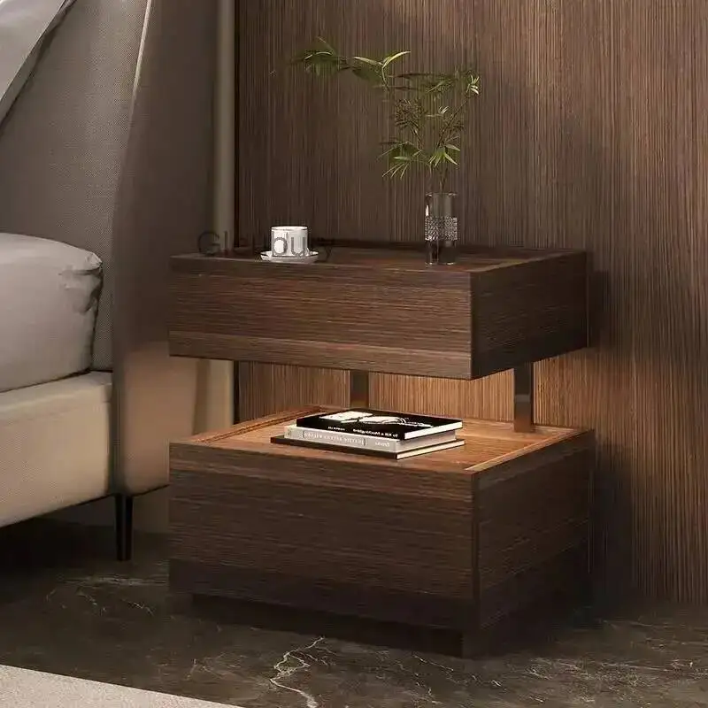 European Modern Bedside Table Classic Storage Trendy Nordic Night Table Simple Premium Comodini Camera Letto Bedroom Furnitures