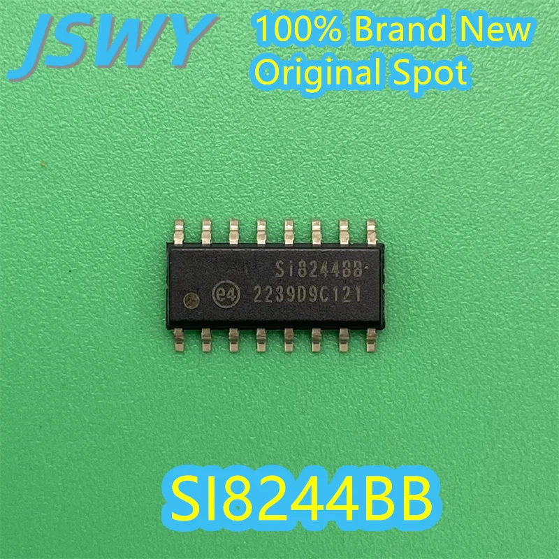 (2/30 pieces) SI8244BB-D-IS1R SI8244BB SOP16 Brand new original Class D audio driver chip IC Spot electronics