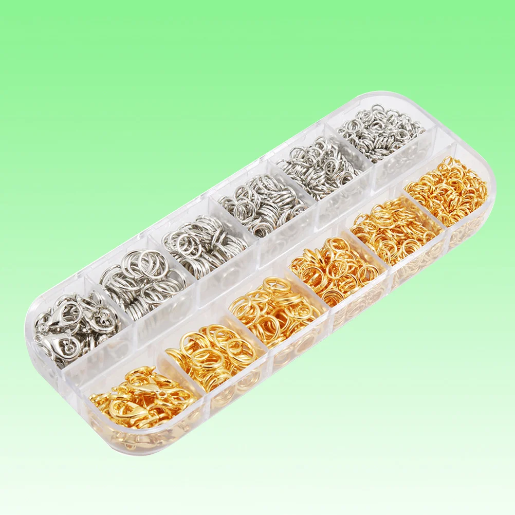 فتح الانتقال خواتم النتائج مجوهرات مجموعة المشابك جراد البحر الذهبي الأبيض سبائك الحديد الحرفية كيت لصنع المجوهرات الأقراط