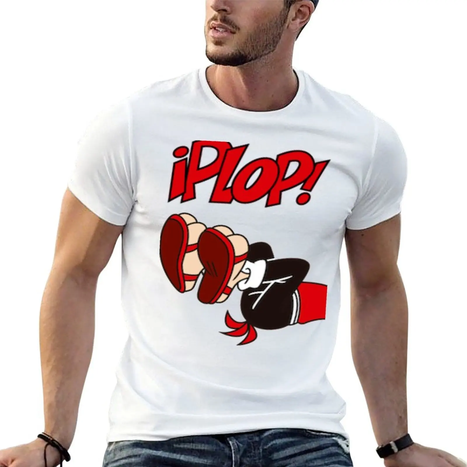 

Chilean Clothes, Chilean Accessory, Plop! T-Shirt man t shirt heavy cotton t shirts with prints T-Shirt