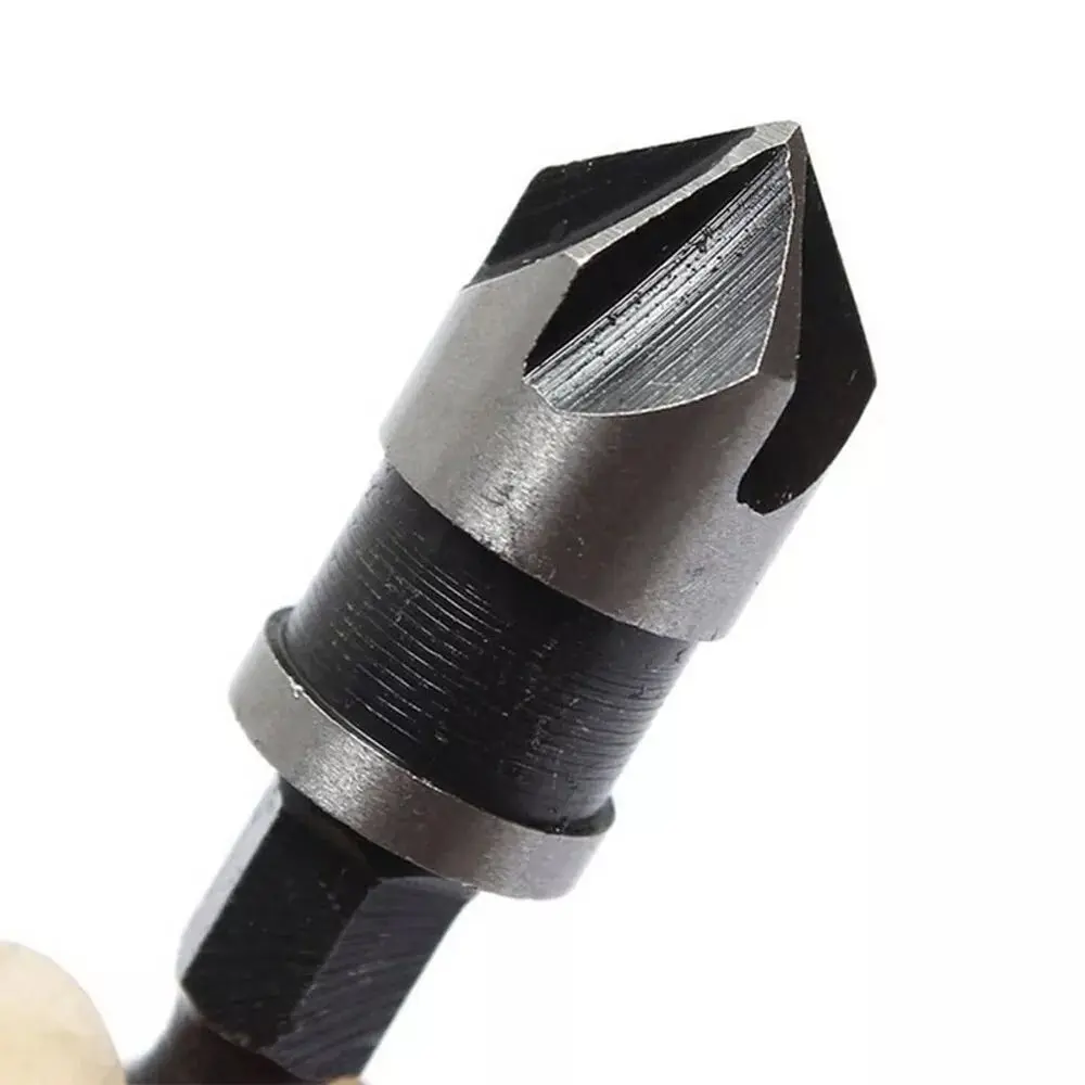 

Hexagonal Shank Chamfer Drill Bit Chamfering Tool 90 Degree Chamfering Grinding Drill Bit Durable High Quality Hole Punch
