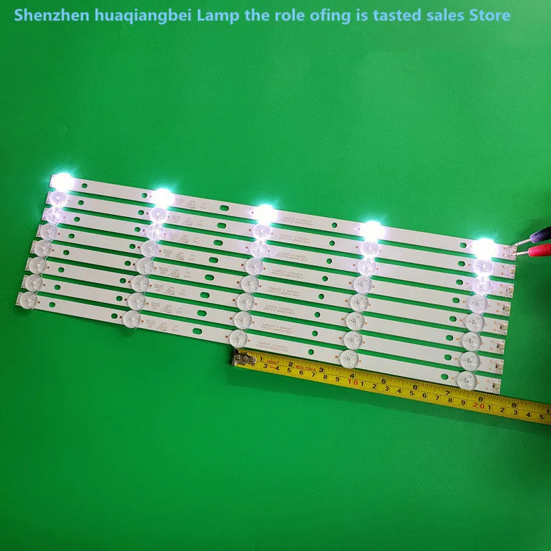 

FOR FOR Panasonic LE42K51S-UD TH-43D400C light bar 4708-K420WD-A3213K01　LED backlight strip　412MM　3V 100%NEW