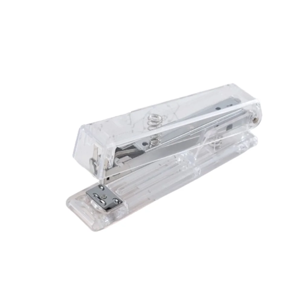 

Durable Manual Transparent Stapler Bookbinding Tool Lightweight Paper Stapler INS Portable Book Binding Machines Student