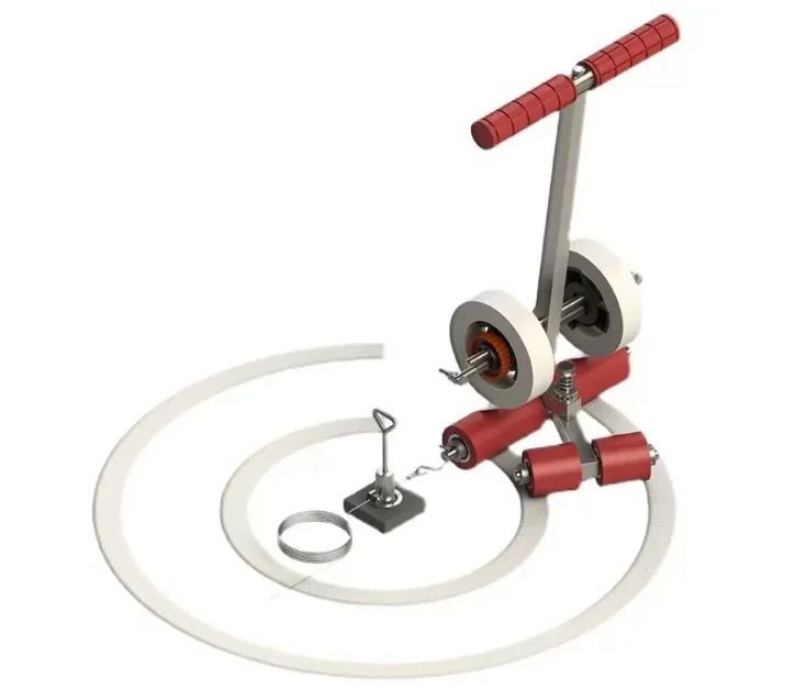 For  Circle Drawer Masking Tape Machine for Basketball Badminton  Parking Spaces Magic Line Tape Applicator