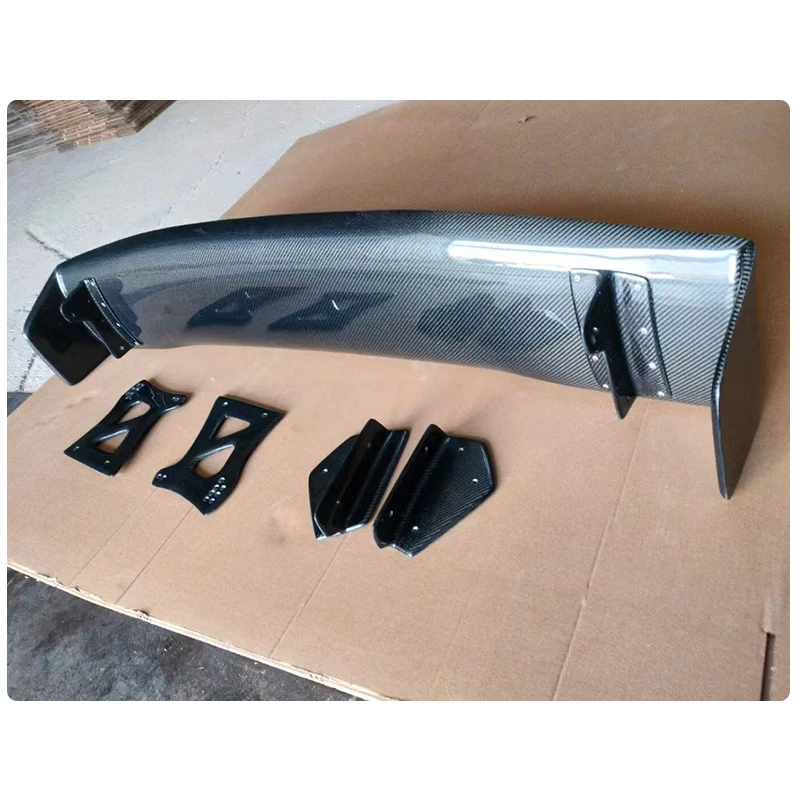 

Suitable for For BMW M2 M3 M4 civic evo 10 Universal GT Spoiler Real Carbon Fiber Rear Tail Wing Trunk Lip Spoiler Car exterior