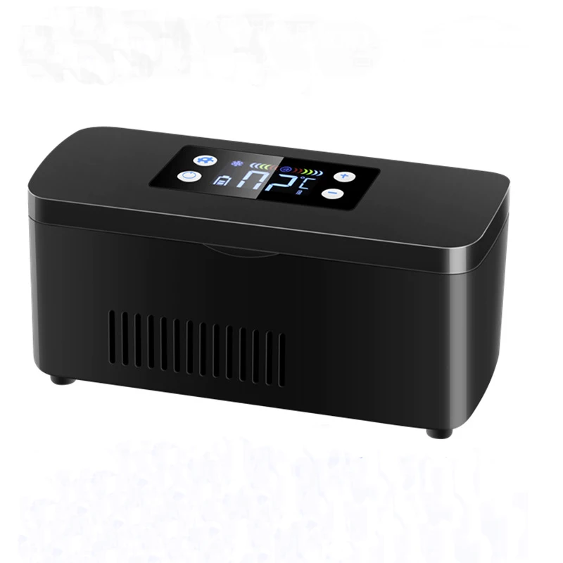 Overseas Stock Mini LCD Display Insulin Travel Case Cooler 7800mAh Portable Drug Reefer Constant Temperature Refrigerated Box