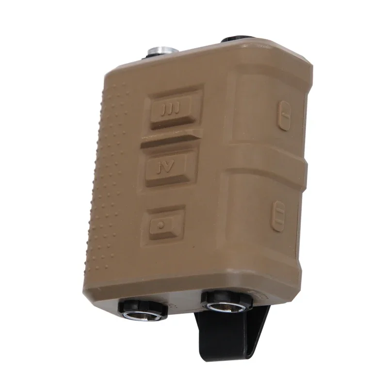NEW FCS TACTICAL V60 PTT Multiple Functions Two Communication Channels for AMP Headset and PRC148 152 Radios