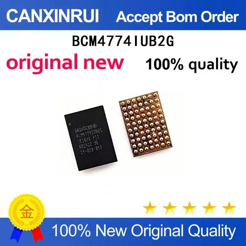

(5-100 Pieces) New BCM4774IUB2G silk screen Bluetooth WIFI module IC BGA chip