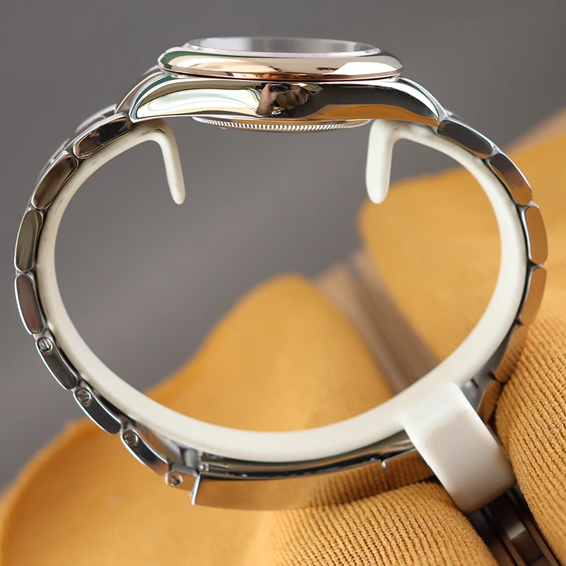 39 مللي متر/36 مللي متر حافظة ساعة فاخرة حزام الساعات الياقوت الزجاج ل Seiko Nh35 Nh36 Nh34 Nh38 ميوتا 8215 حركة حافظة 28.5mmDial Explorer