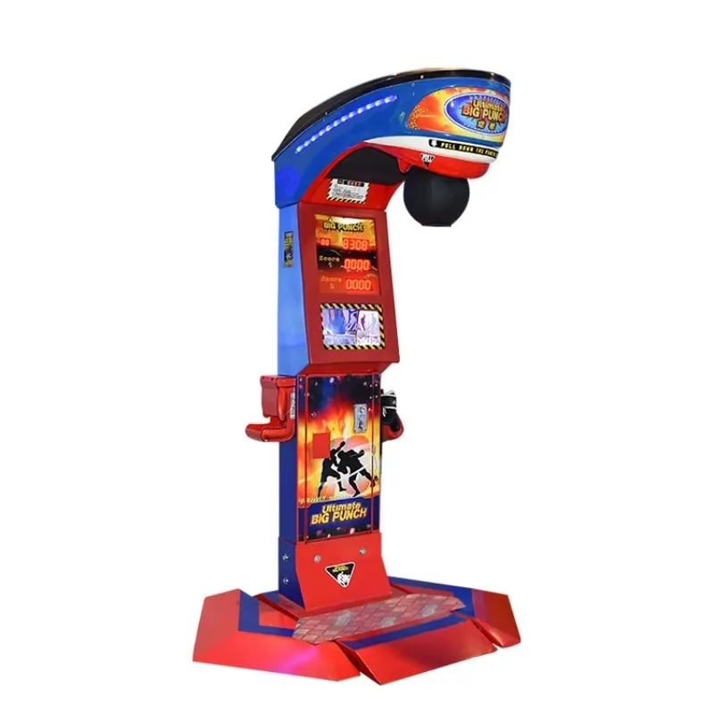 

Pig Punching Arcade Game Machine, Strength Tester with Funny Animations for Family Entertainment Centers & Arcades