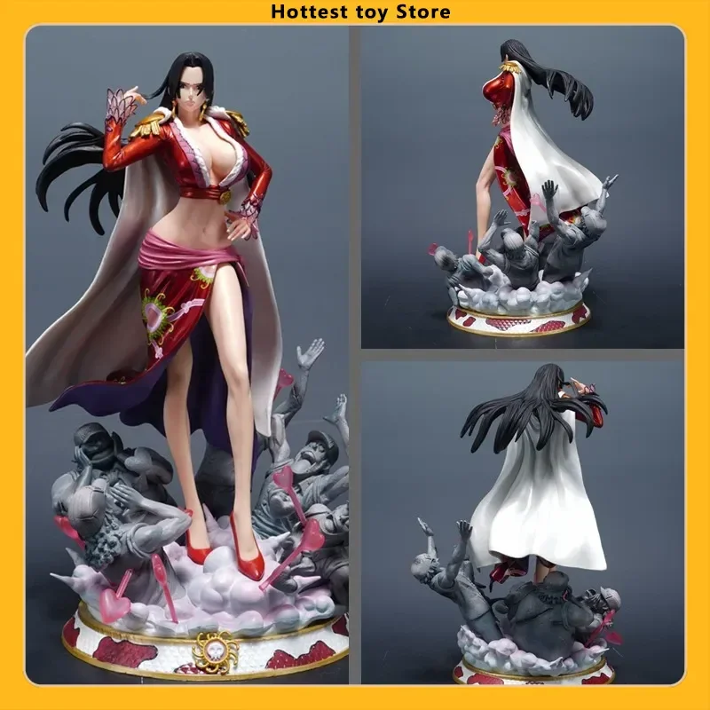 31 cm One Piece Anime Boa Hancock Action Figure Pvc Manga Figur Für Weibliche Sammler Resonanz Statue Modell Ornament Geschenk
