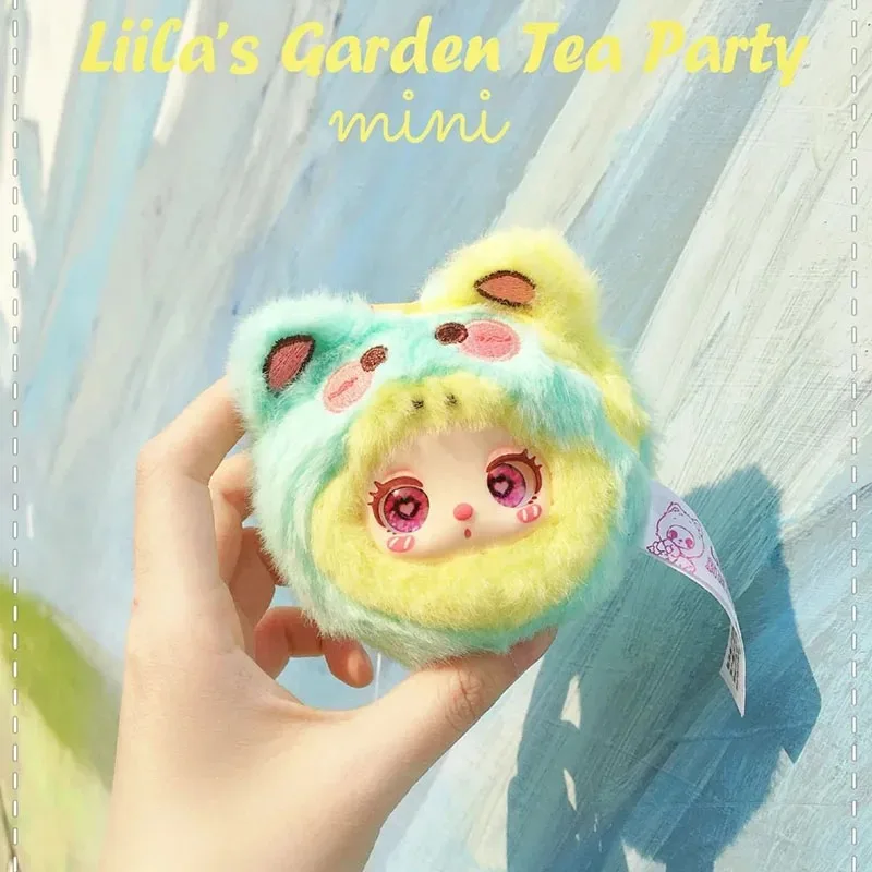 Véritable Liila's Garden Tea Party boîte aveugle en peluche à la mode poupée en vinyle jouet en peluche mignon sac de voyage pendentif enfants boîte mystère cadeaux pour filles