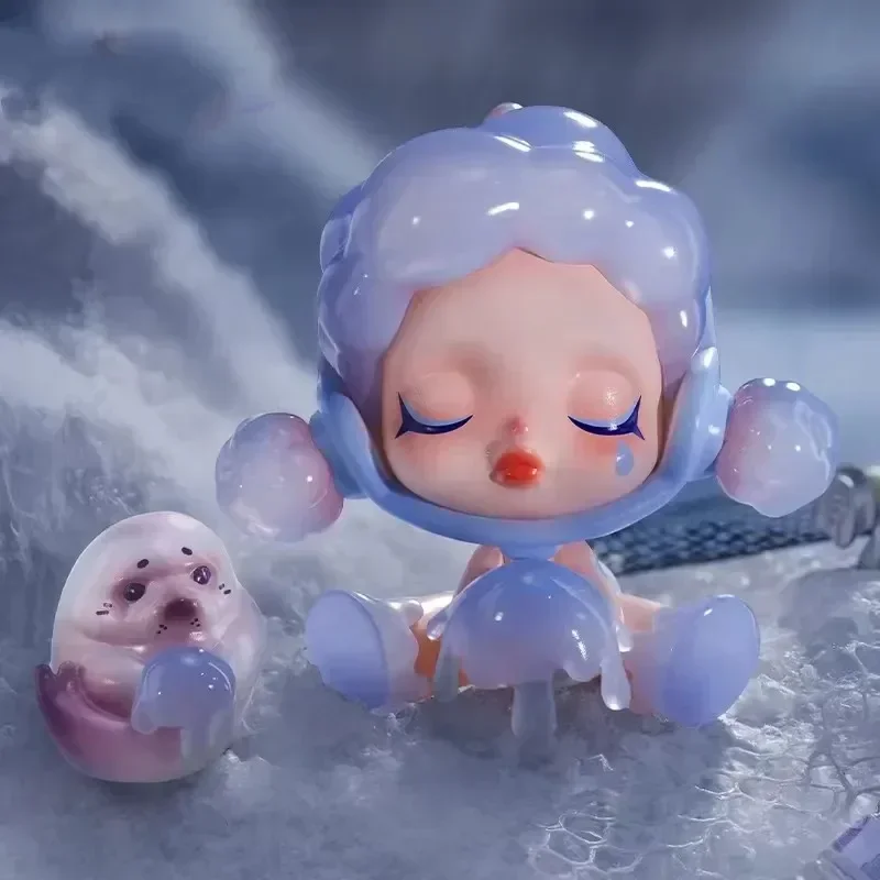 البوب مارت Skullpanda فرس الحيوانات سلسلة صندوق أعمى اللعب Kawaii أنيمي عمل الشكل Caixa Caja مفاجأة صندوق غامض الدمى