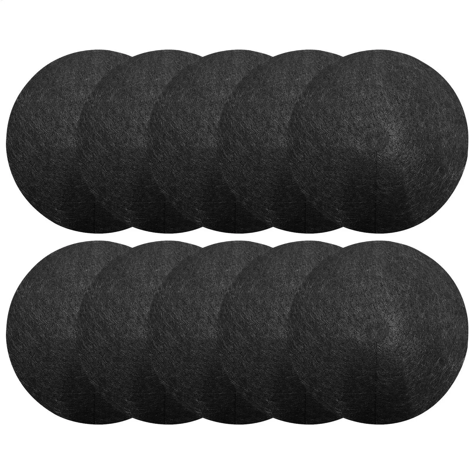 10PCS Weeds Mat Non-Woven Tree Mulch Ring Tree Protector Mat Protect easy to use For Weeds Control Root Protection