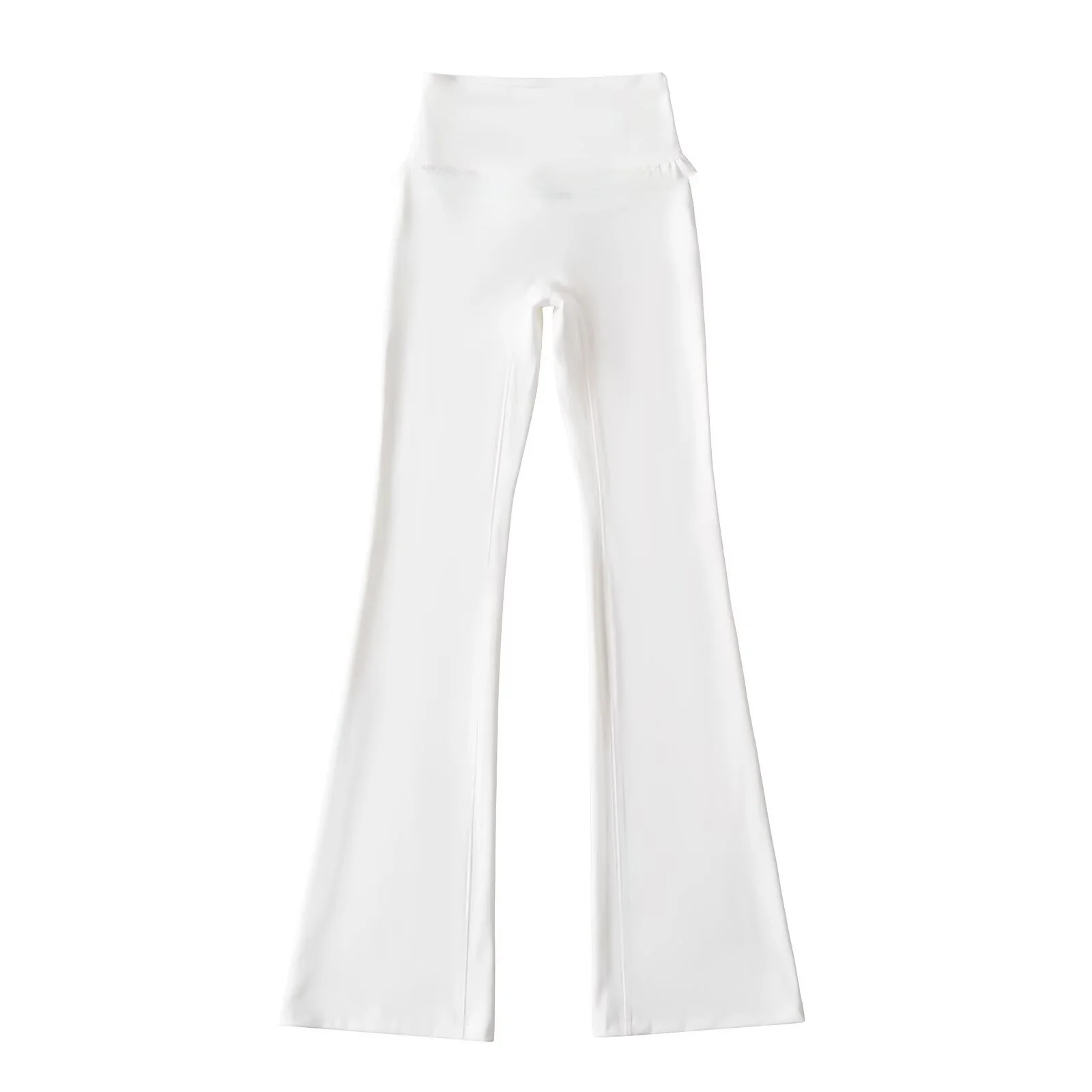 Yoga-Hose mit hoher Taille, dünne elastische Fitn-Hose für Damen, Street Sle, lockere Passform, lange Hose, Po-Lifting-Sensation