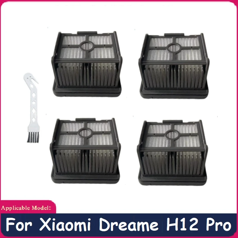 Top Deals Replacement Hepa Filter For Xiaomi Dreame H12 Pro Wet And Dry Vacuum Cleaner Spare Parts Accessories