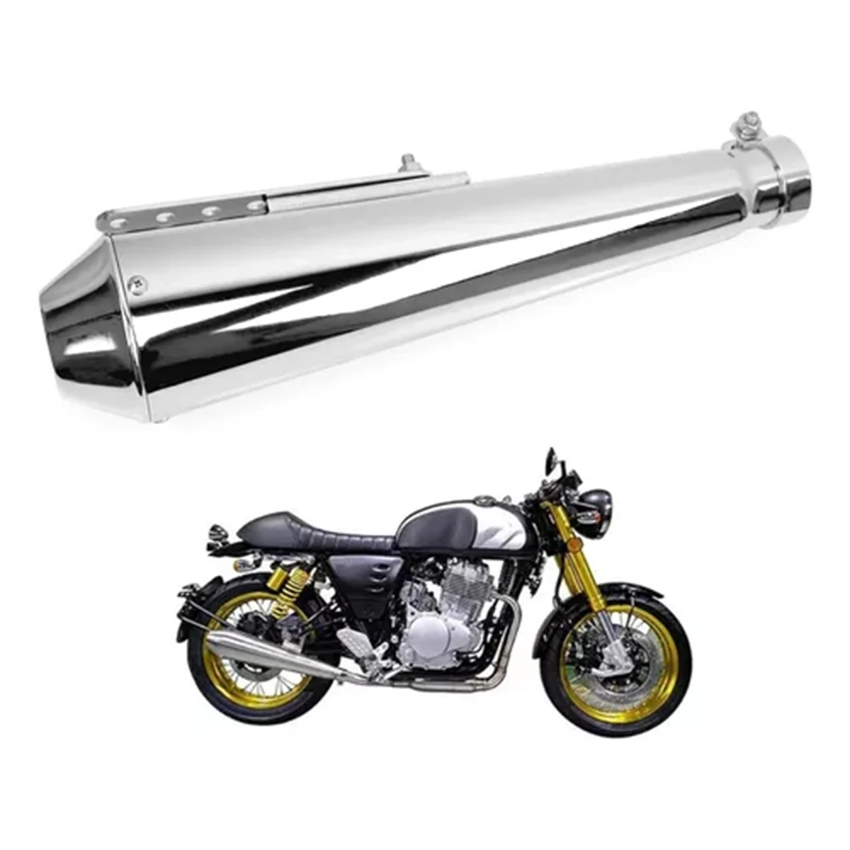 For Harley Vintage Motorcycle Exhaust Pipe Compatible with all terrain vehicles for enhanced performance and style