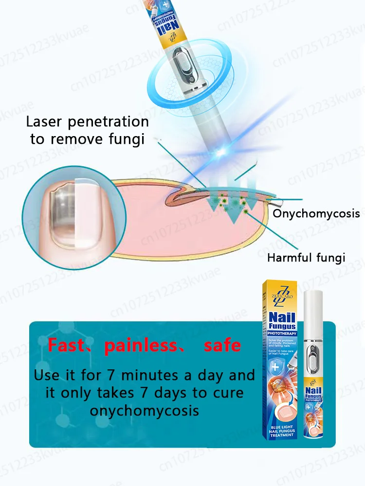 

Laser nail removal makes nails look healthier