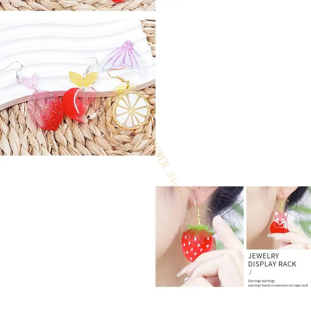 

Christmas Earrings Pendant Silicone Mold Home Decoration Mold Suitable for Women D08E