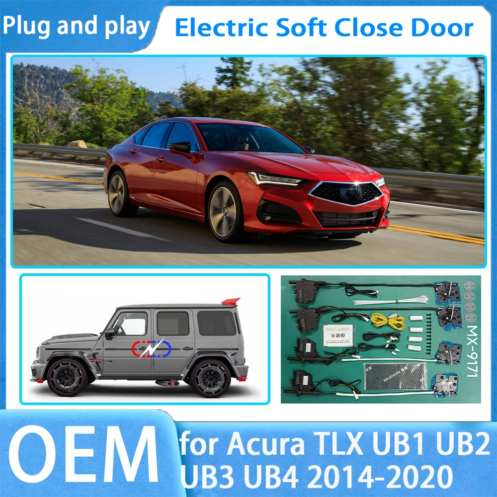for Acura TLX UB1 UB2 UB3 UB4 OEM Car Soft Close Door System Automatic Electric Auto Pull Power Latch Power Closing Quiet