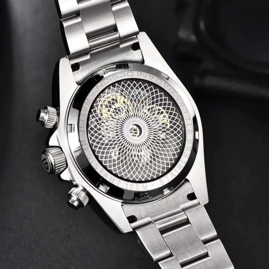 PAGANI DESIGN 2026 New Mens Mechanical Watch HZ2196G Movement 100M Waterproof Sapphire Glass Stainless Steel Wristwatch PD1777