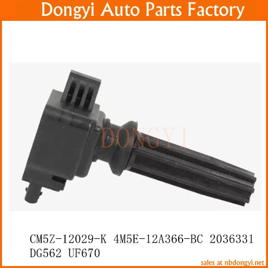 Ignition Coil OE NO. CM5Z-12029-K 4M5E-12A366-BC 2036331 DG562 UF670 CM5Z12029K 4M5E12A366BC