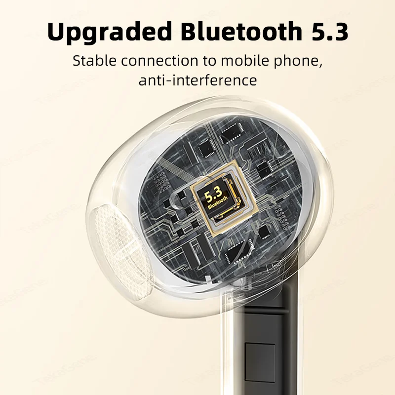 Bluetooth 5.3 TWS HiFi Wireless Earphones Touch Waterproof Life Earbuds ENC HD Call For iPhone 15 14 13 Samsung Huawei Xiaomi - Image 2