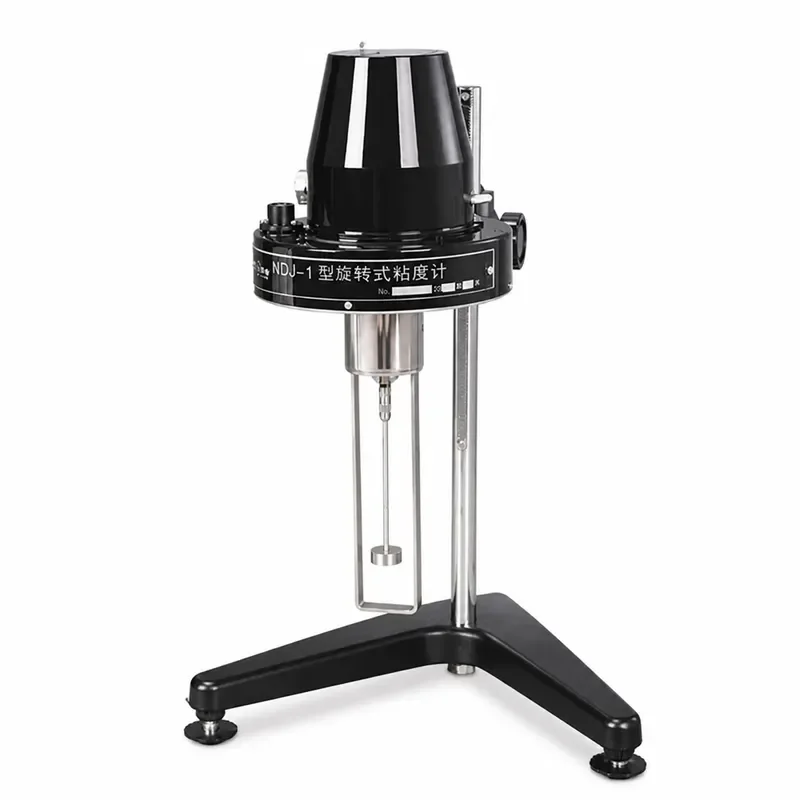 NDJ-1 NDJ-4 Rotary Viscometer Viscosity Meter Fluid Tester with 1-4 Rotors Portable Digital Viscosity Measurement Device 220V
