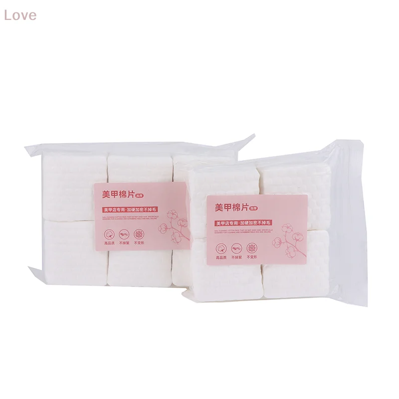 200/500 قطعة مهنة 100% وسادات قطنية لمناديل الأظافر خالية من الوبر مسمار القطن هلام مزيل طلاء الأظافر أدوات تنظيف الفن #5