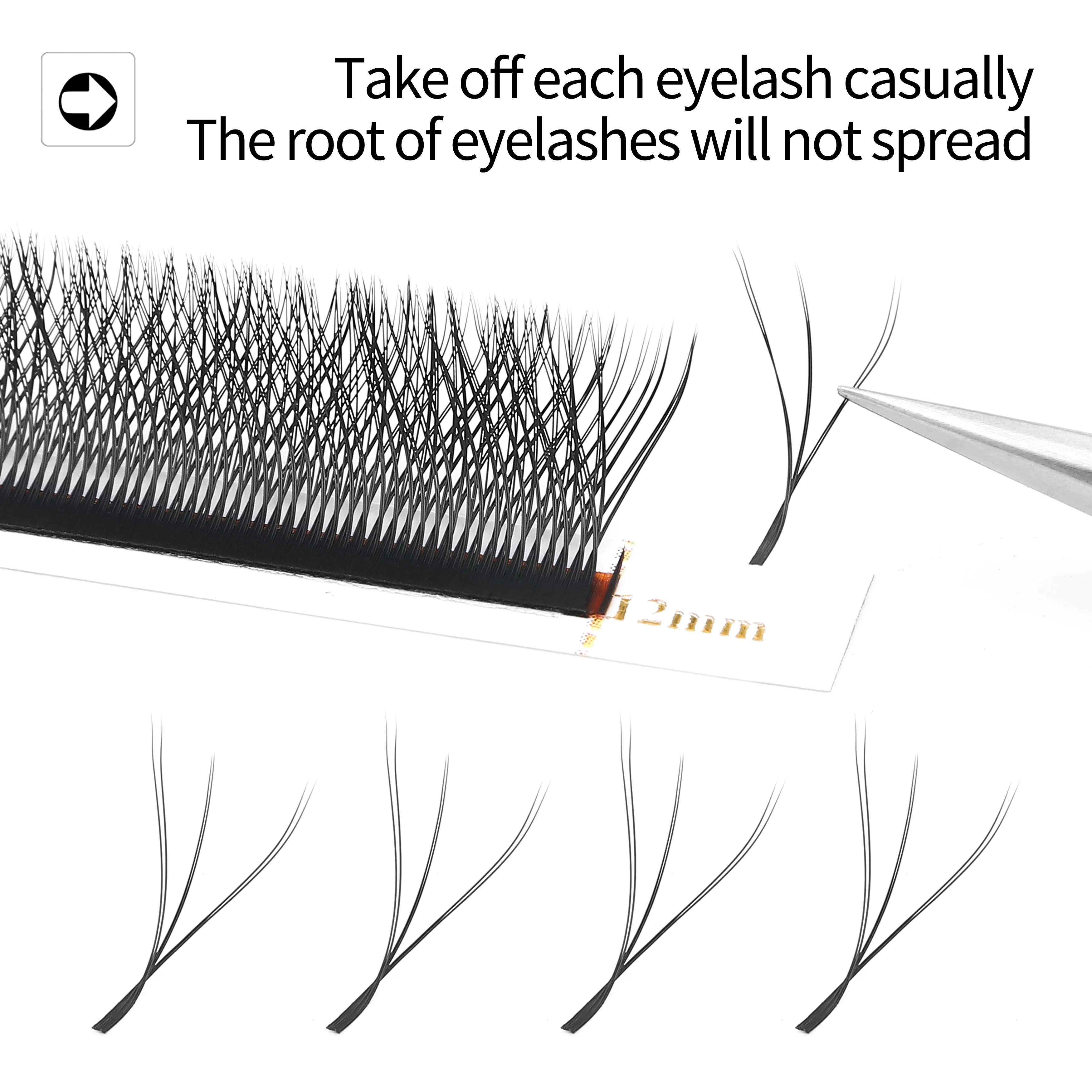 Natural Volume 2D-8D Mink Hair False Eyelashes