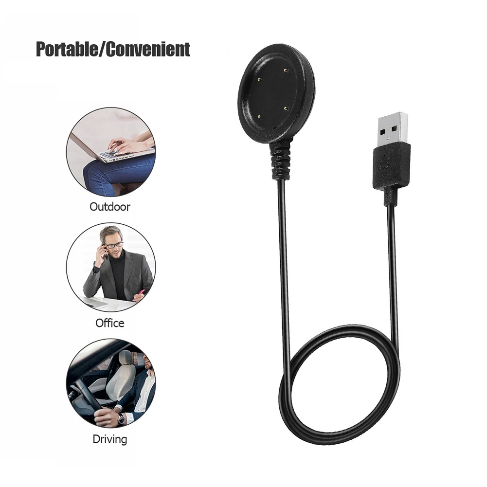 Chargeur de montre intelligente pour Polar Ignite/Ignite 2/Grit X/Grit X Pro, câble USB de charge rapide, adaptateur d'alimentation Dock Pro, 1m