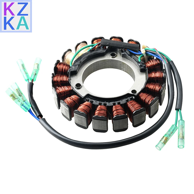 

6AH-85510-00 Outboard Stator Assembly For Yamaha Motor F20-05000200 TJ6114 F20 6AH-85510 6AH-85510-00 Boat Engine Parts