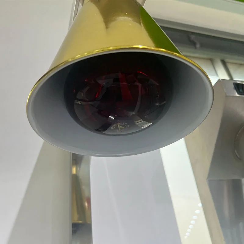 Desktop Single-Head Food Warming Lamp  High-Quality Commercial Buffet Supplies, Stainless Steel, Restaurant Food Warming