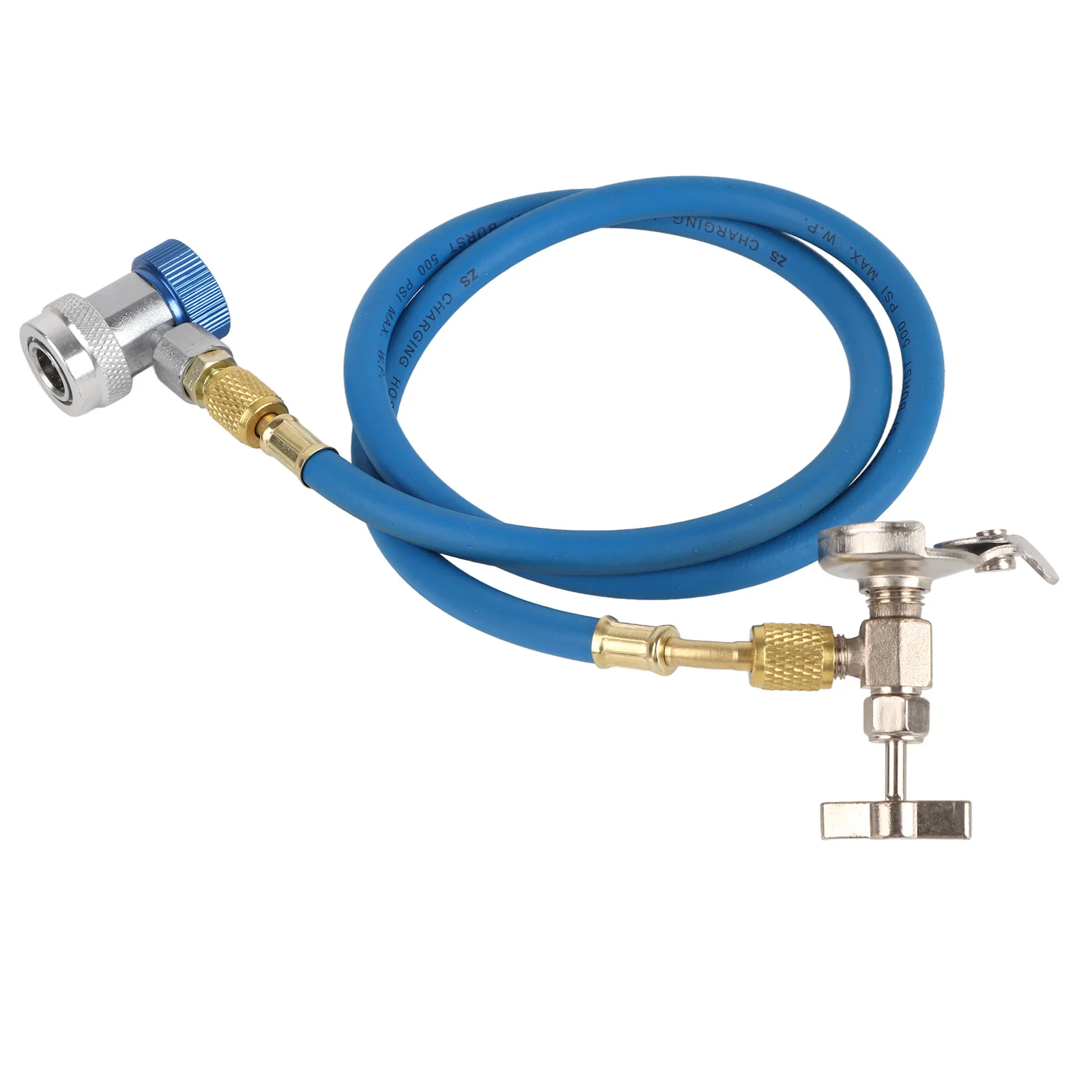 Bottle Opener R134a Quick Connector R134a Refrigerant Recharge Hose Gas Can Fitting Pipe Can Tap for R502 R-12 R-22 Refrigerant