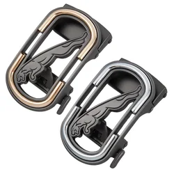 Hebilla de cinturón de hebilla automática de aleación adecuada para: Hebilla sólida de cinturón de cuero de trinquete automático de 31-36mm para hombres