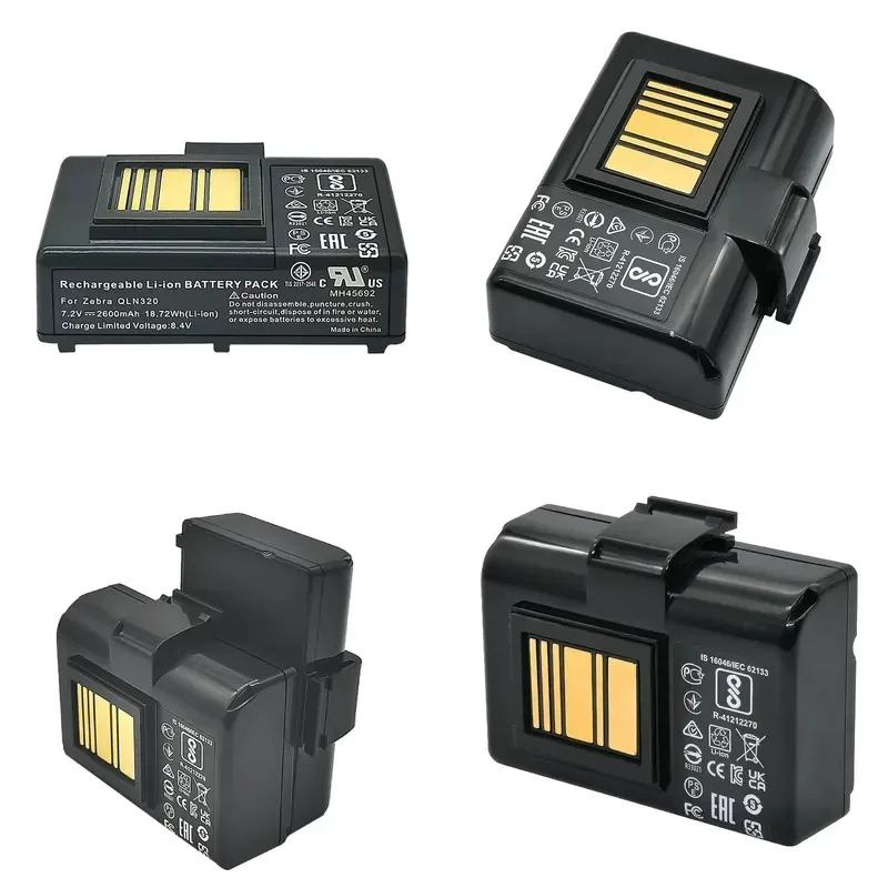 Stable Rechargeable Lithium Battery For ZEBRA Mobile Label Printer QLN220 QLN320 ZQ500 ZQ510 ZQ520