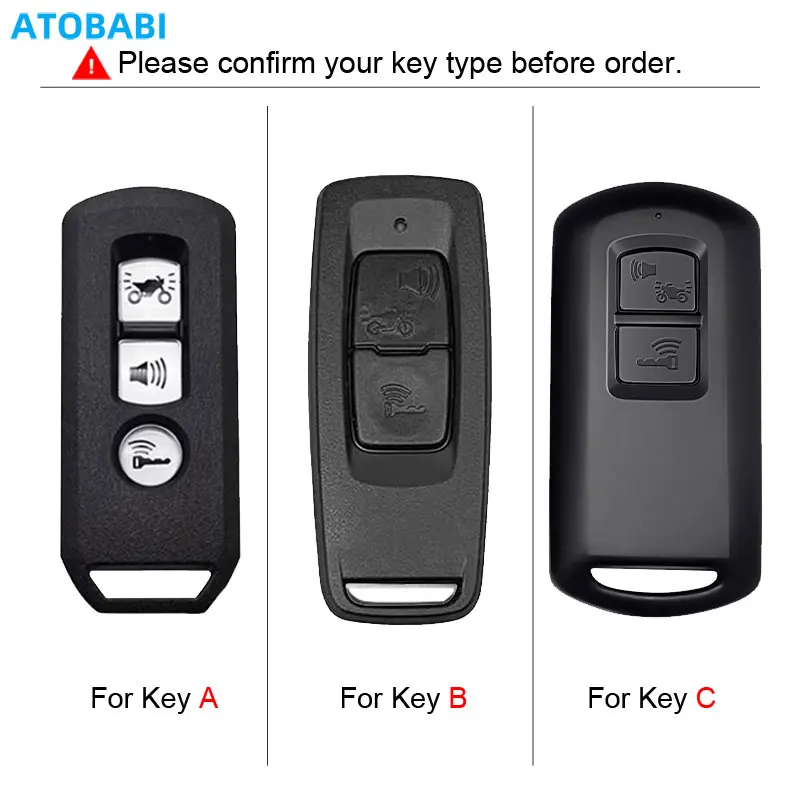كريستال نمط بولي TPU غطاء مفتاح السيارة عن بعد Fobs حقيبة لهوندا دراجة نارية K01 K35 KOR K77 ADV SH 150 فورزا 300 350 PCX150 PCX160