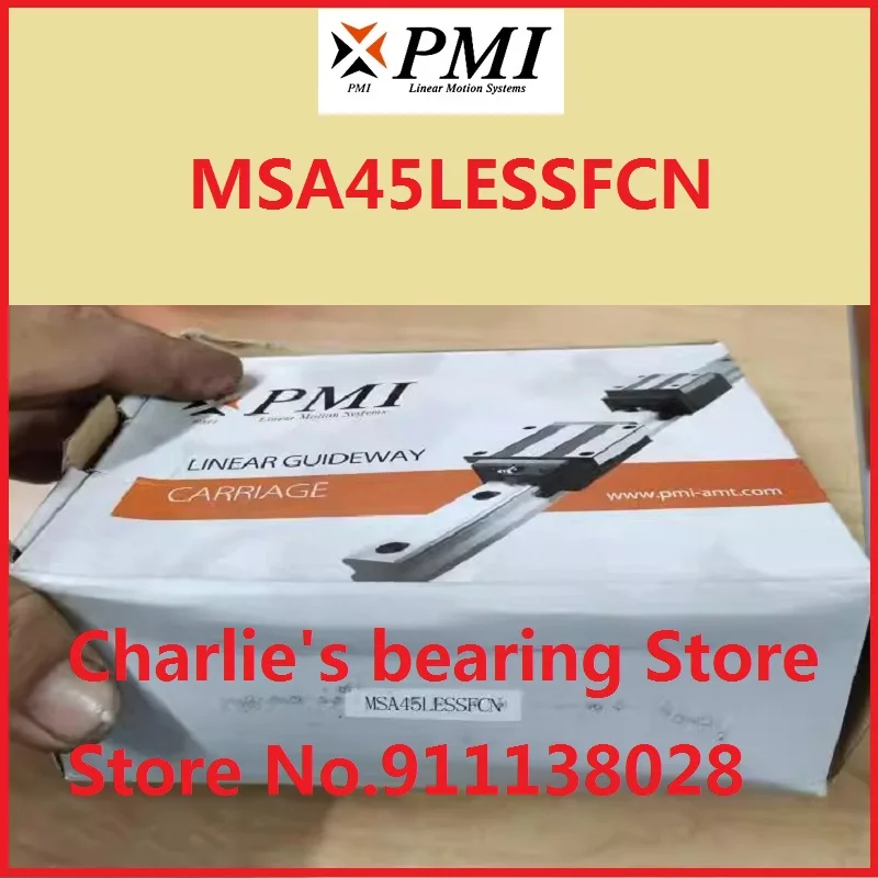 1pc 100% brand new original genuine PMI brand linear guide block model MSA45LE-N