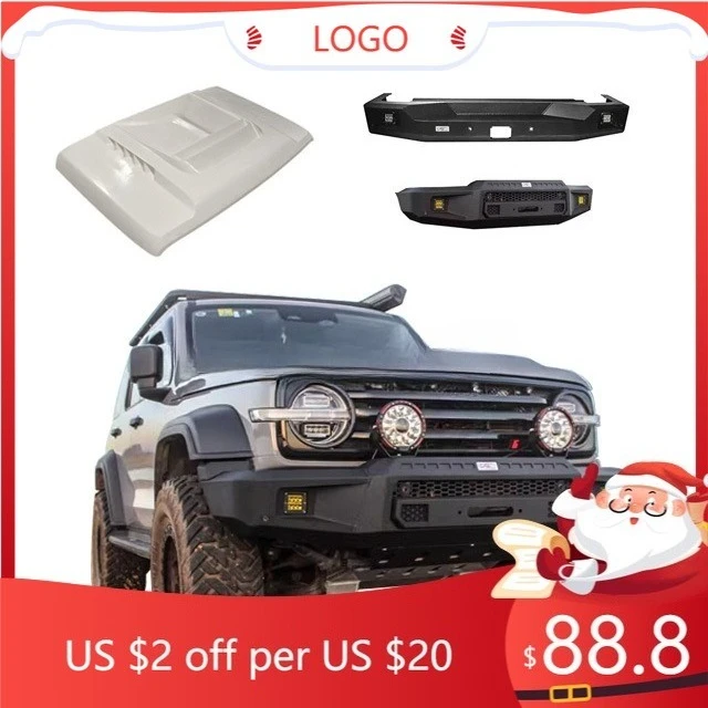 

STLF High Quality 2024 Modification Accessories Hood Front Rear Bumper Gulf Stream Body Kit for GWM Tank 300