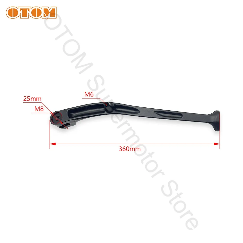 For Surron Ultra Bee Motorcycle Kickstand Side Stand Kit Footrest Bracket Support SUR-RON UltraBee Electric Cross-country Bike