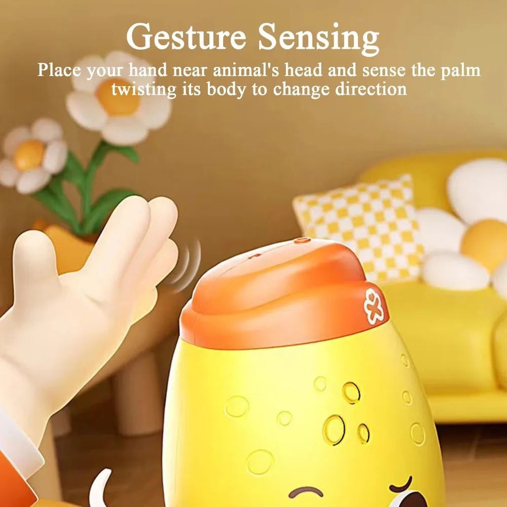 مع الموسيقى الكهربائية لعبة الأخطبوط الرقص مع أضواء التلقائي تجنب العوائق الزحف الرقص الأخطبوط لعبة الاستشعار #4